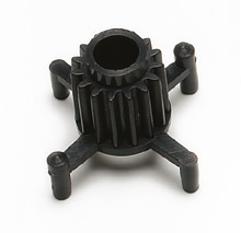 BLACK COG WITH FOUR LEGS