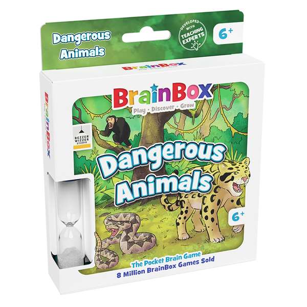 BRAINBOX DANGEROUS ANIMALS - POCKET EDITION