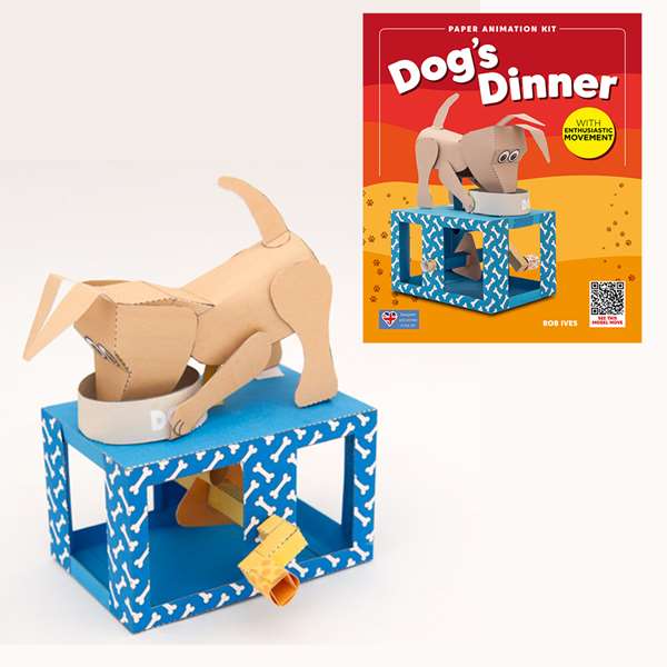 DOGS DINNER - ANIMATED PAPER KITS 