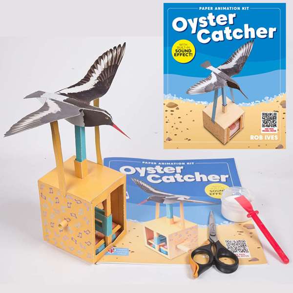 OYSTER CATCHER - ANIMATED PAPER KITS 