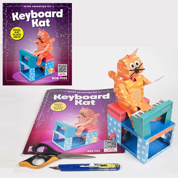 KEYBOARD CAT - ANIMATED PAPER KITS 