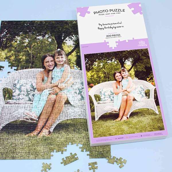 200-Piece Custom Photo Jigsaw Puzzles