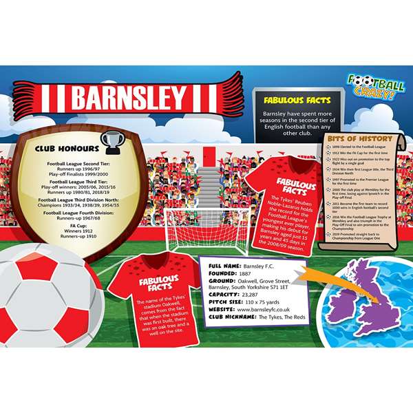 FOOTBALL CRAZY BARNSLEY (CRF400)