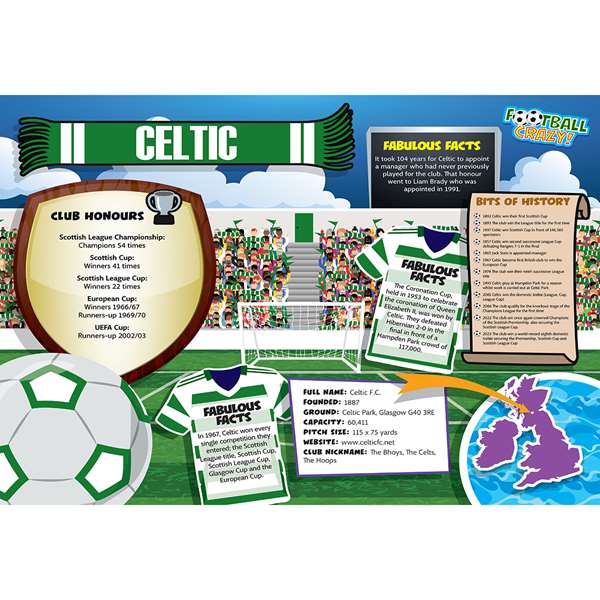 FOOTBALL CRAZY CELTIC (CRF400)