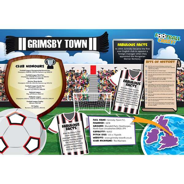 FOOTBALL CRAZY GRIMSBY TOWN (CRF400)