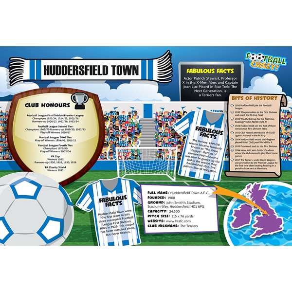 FOOTBALL CRAZY HUDDERSFIELD TOWN (CRF400)