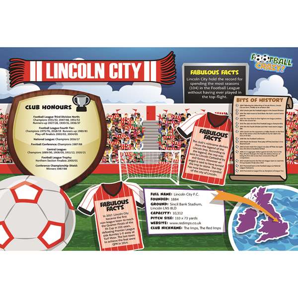 FOOTBALL CRAZY LINCOLN CITY (CRF400)