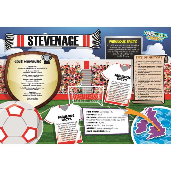 FOOTBALL CRAZY STEVENAGE (CRF400)