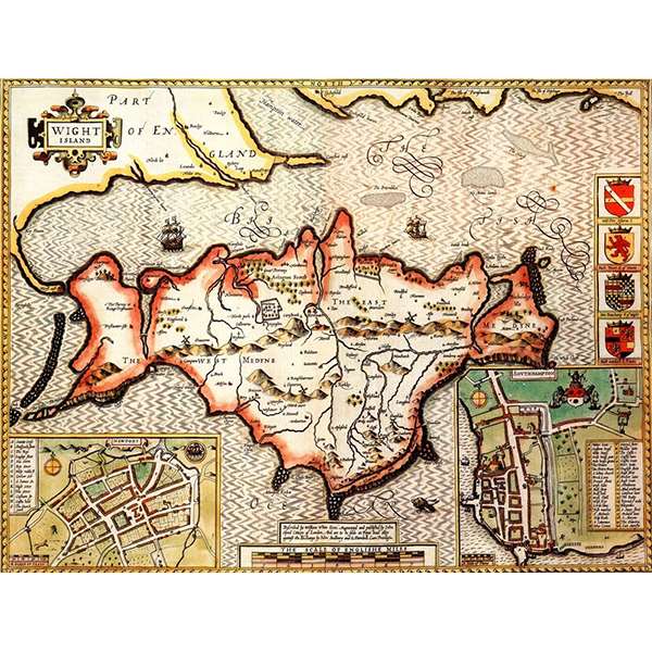 HISTORICAL MAP ISLE OF WIGHT (M4JHIST400)